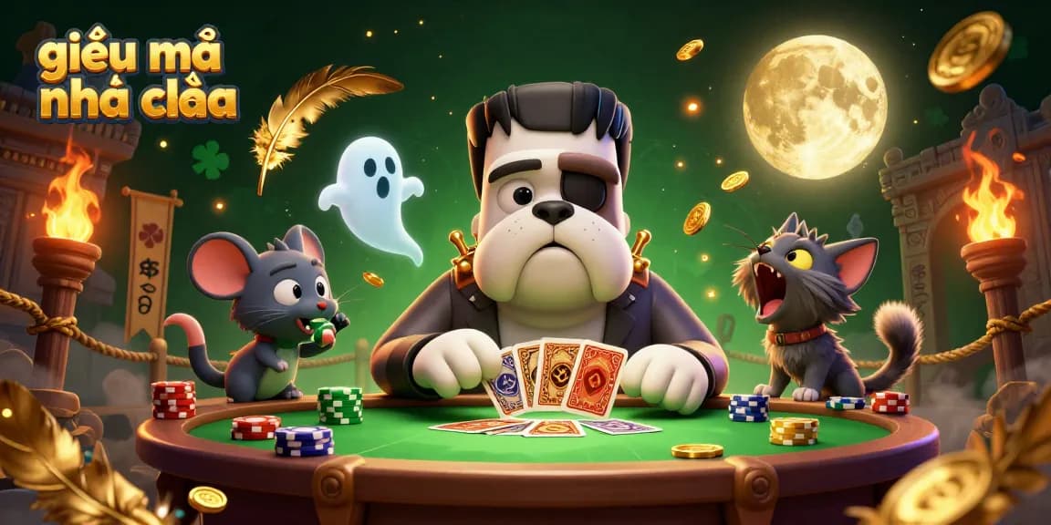 Engage with giải mã nhà cái through thrilling gaming scenes featuring a unique 3D cartoon style.