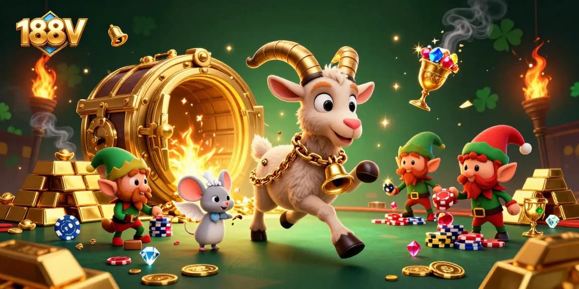 Experience thrilling gameplay with 188V's vibrant casino atmosphere, filled with excitement and wins!