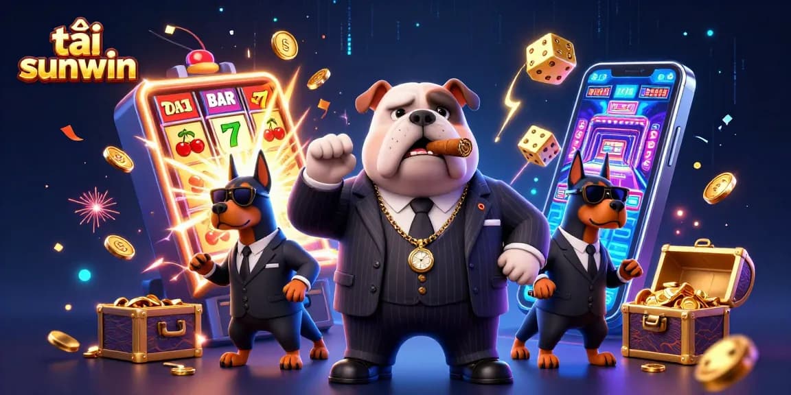 Engage with the excitement of tải sunwin games featuring a mafia bulldog and dynamic casino elements.