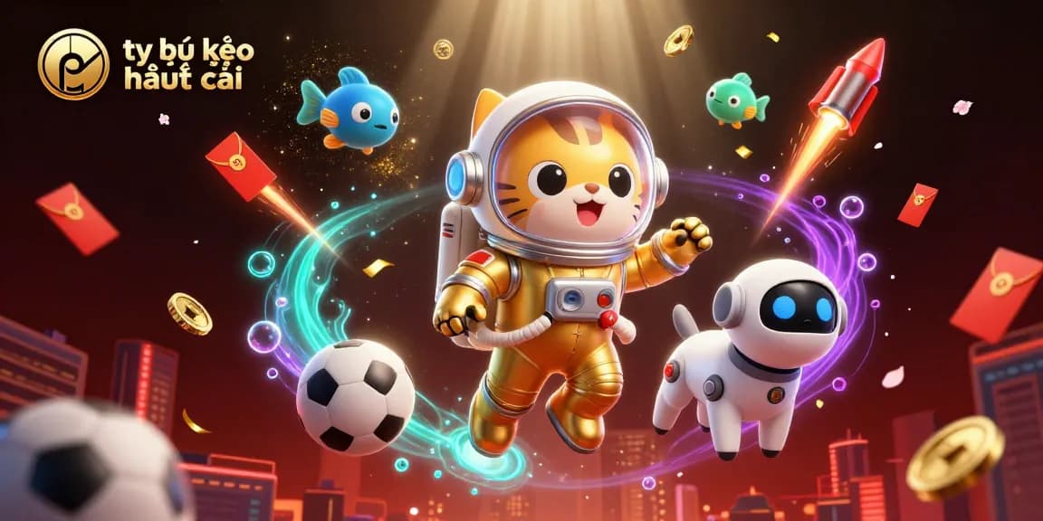 Bet on tỷ lệ kèo nhà cái with dynamic sports-themed 3D illustration, showcasing sports elements and vibrant colors.
