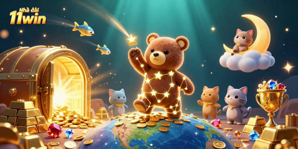 Experience exciting wins at Nhà cái 11win with golden treasures and dynamic gaming elements.