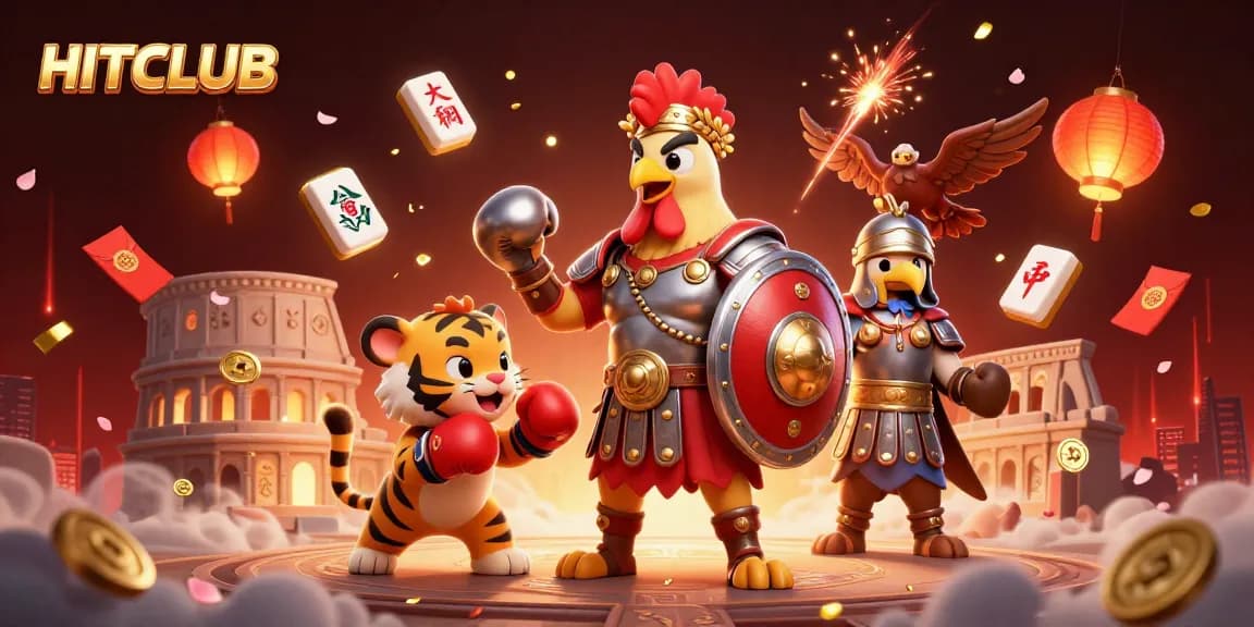 Engage in exciting gameplay at HITCLUB with vibrant characters and dynamic casino elements