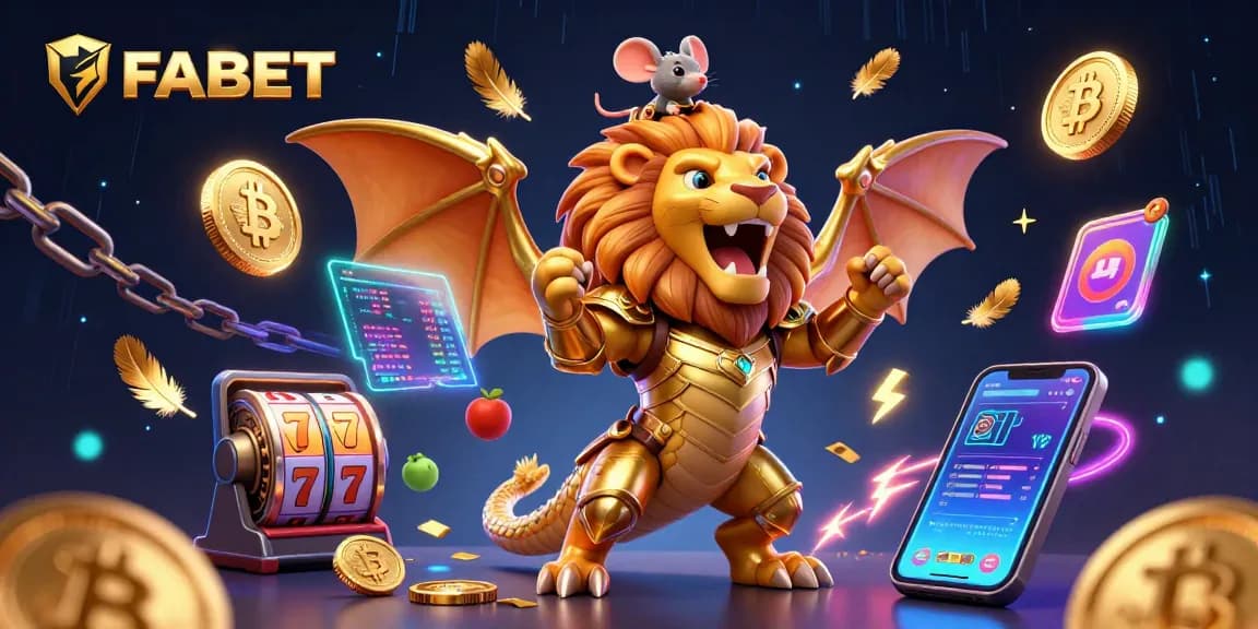 FABET offers thrilling online casino experiences with golden chimera creatures, cryptocurrencies, and exciting slot elements.