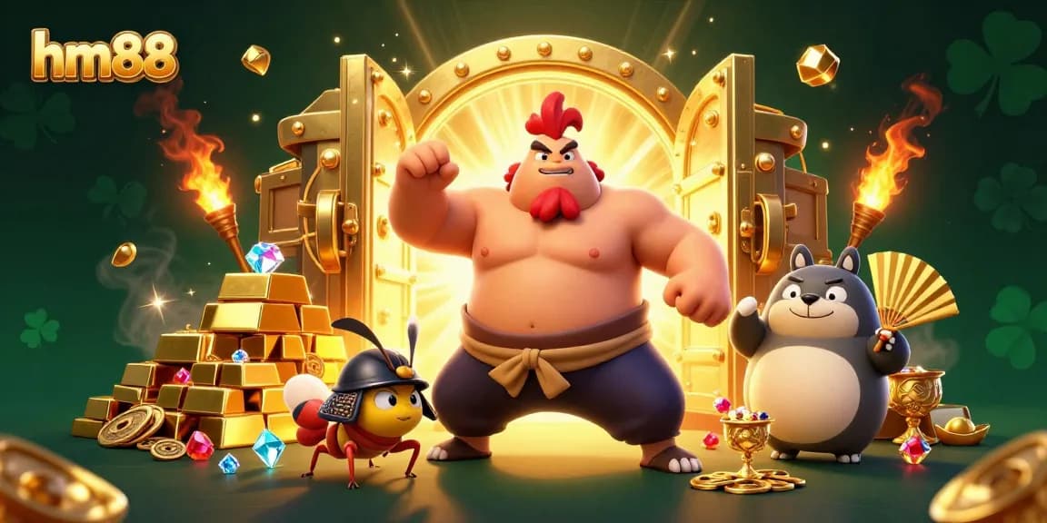 Experience thrilling wins with hm88 by betting on exciting games among treasures of gold and gems.