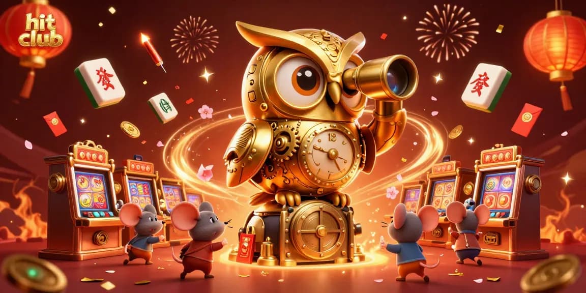 Engage in gaming thrills at hit club with a dynamic casino floor teeming with delightful characters.