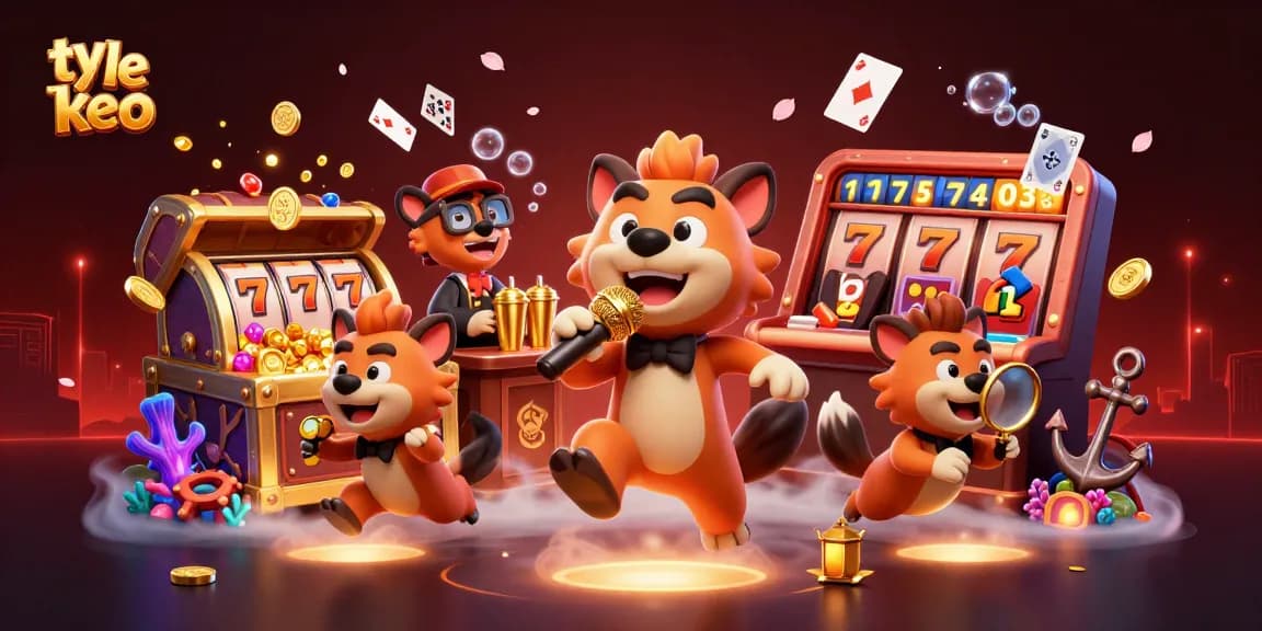 Experience ty le keo as hyenas run a vibrant comedy casino, featuring fun gaming elements and exciting characters.