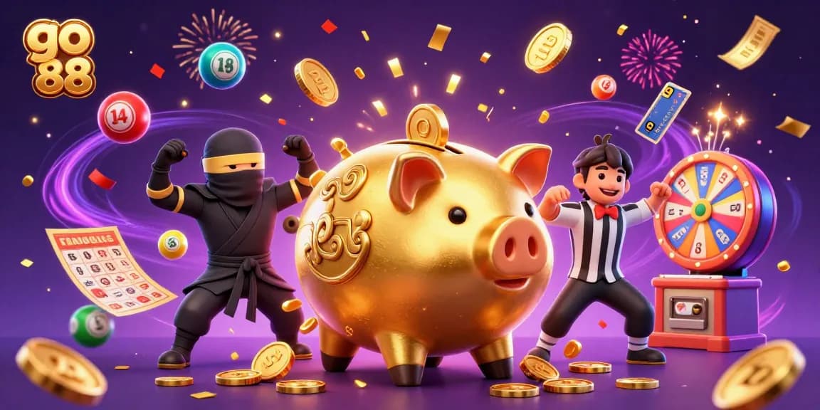 Engage with go 88's thrilling casino scene featuring vibrant characters and dynamic elements.