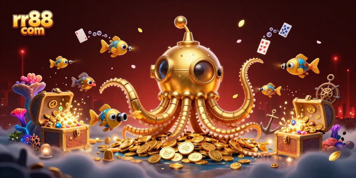 Experience thrilling games with rr88 com’s golden kraken in a treasure-filled underwater adventure.