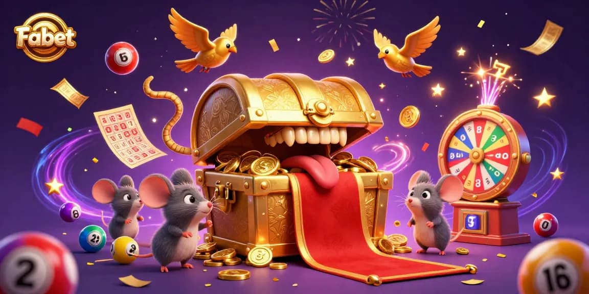 Fabet captivates players with a treasure chest full of riches and gaming excitement.