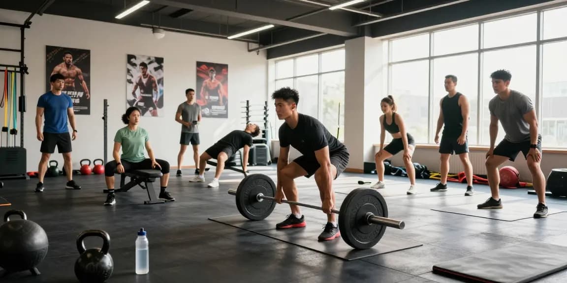 Prime Pharma Steroiden used by athletes in a vibrant gym for muscle growth and performance.