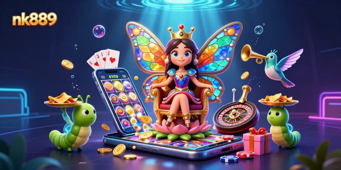 Experience the magic of nk889 with colorful casino games and enchanting characters.