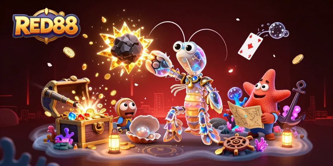 Join RED88 for exciting adventures, where a galactic samurai battles for treasure amidst dazzling coins and gems.