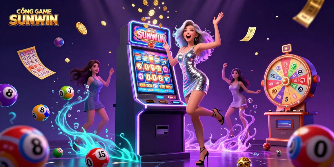 Engage with CỔNG GAME SUNWIN through vibrant casino action featuring exciting slot games and lottery elements.