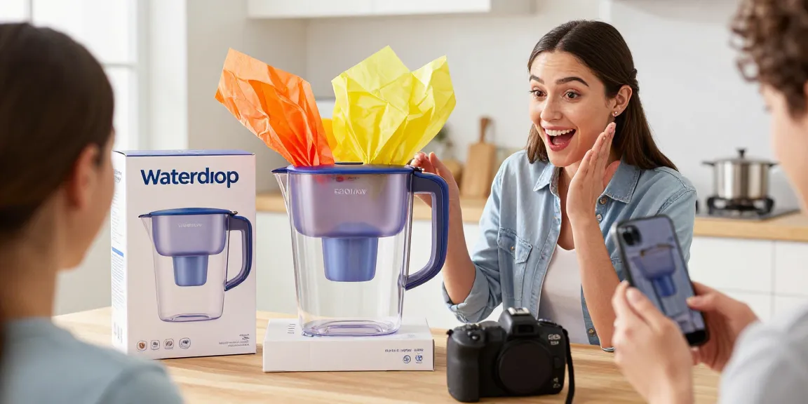 Discover the Waterdrop ED01AW Electric Water Filter Pitcher for an exceptional online shopping experience featuring best deals and product review insights.