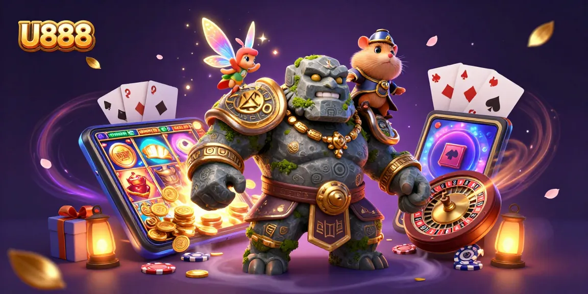 U888 players enjoy an enchanting casino experience with vibrant magic and rich gaming elements.