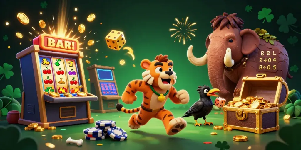 Experience exciting gameplay at ALO 789 with dynamic casino characters and thrilling jackpot scenes.