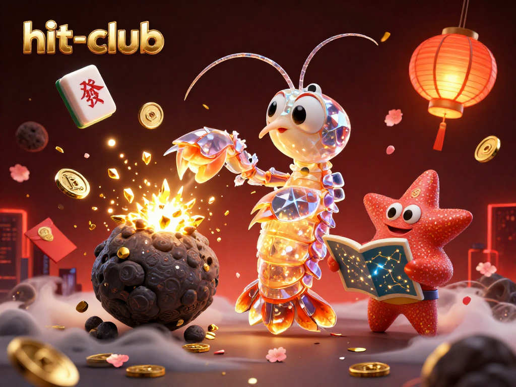 hit-club players celebrate by winning golden gems in a thrilling online gaming adventure