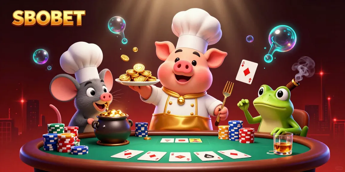ภาพจำลอง 3D SBOBET ที่เต็มไปด้วยความสนุกสนานในคาสิโนและการพนัน