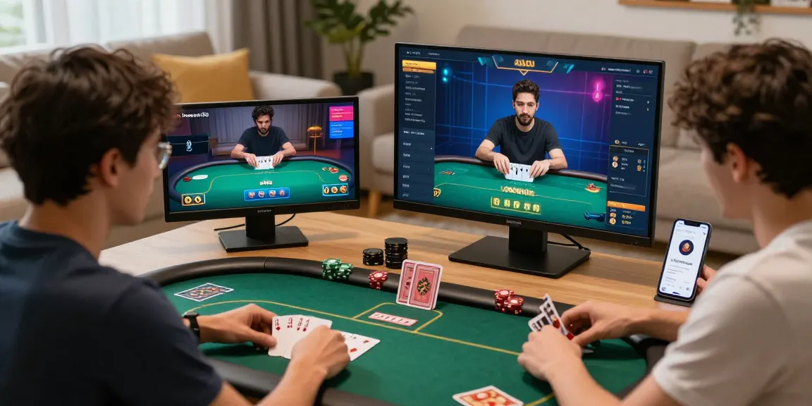 Engaging JuraganQQ online gaming experience showcasing players immersed in card games.