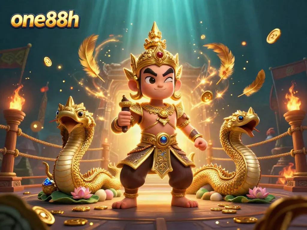 Experience thrilling online gaming at one88h with vibrant 3D visuals and captivating characters.