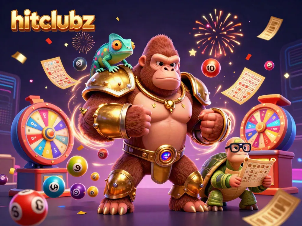Engage in thrilling gambling at hitclubz with vibrant characters and dynamic casino elements.