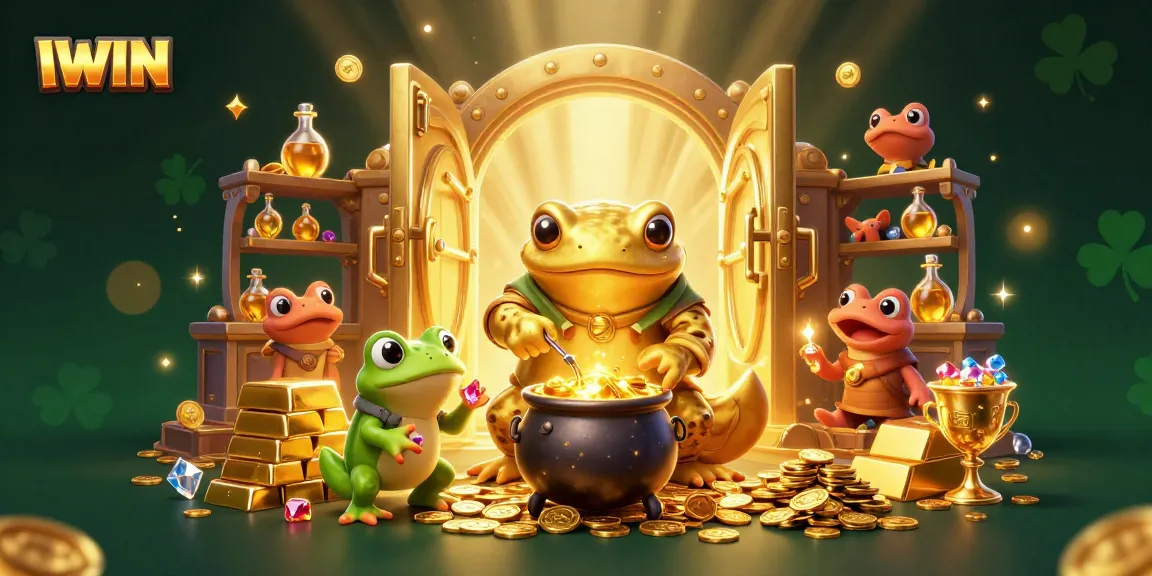 IWIN transforms base metals into gold coins in an engaging casino environment