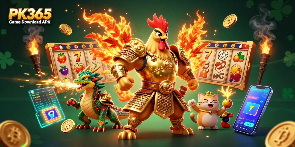Experience the thrill of winning with the PK365 Game Download APK, featuring exciting slot games.