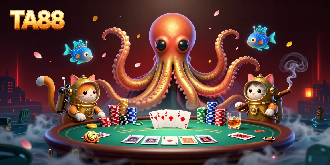 Experience thrilling online gambling with TA88 featuring poker elements and a dynamic undersea adventure.