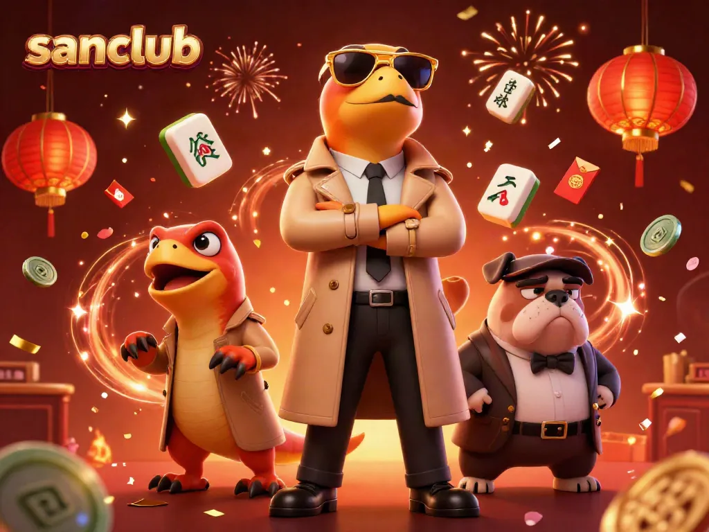 Experience excitement in sanclub as raptors cleverly disguise themselves to enter a casino lounge.