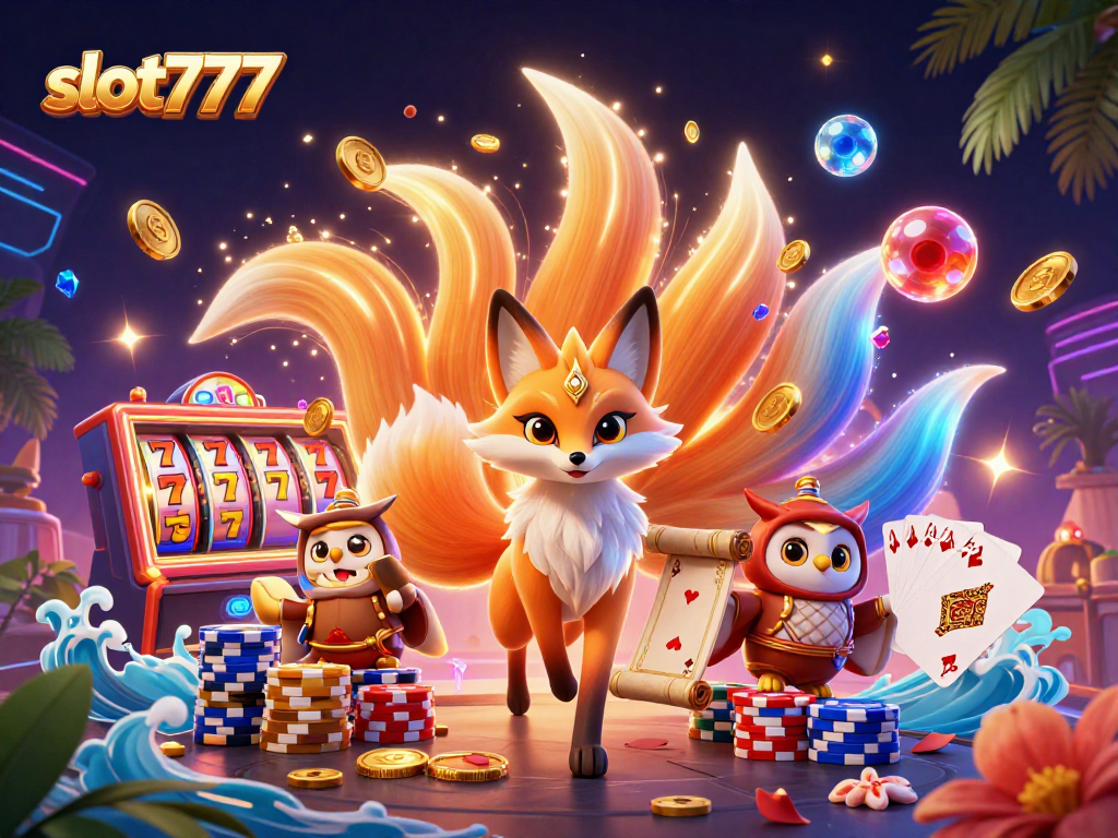 Experience the thrill of slot777 with vibrant spirits and jackpots in an engaging casino scene.