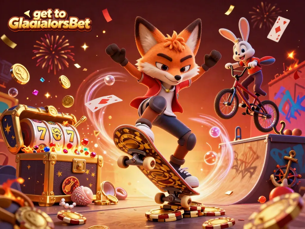 Engage in thrilling action as you get to GladiatorsBet with our dynamic casino-themed illustration.