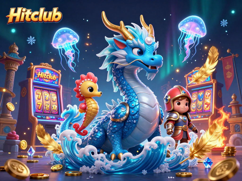 Win big with Hitclub's thrilling slot games featuring captivating characters and vibrant visuals.