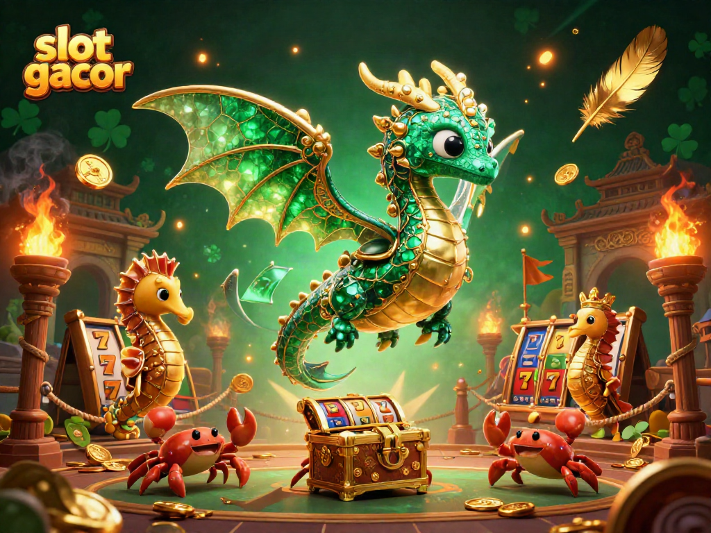 Menang besar di slot gacor dengan suasana kasino yang penuh kemewahan dan aksi menarik.