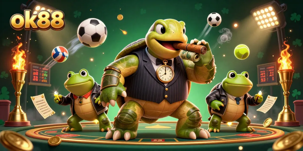 Experience the thrill of betting with ok88 through dynamic casino characters on a vibrant game floor.