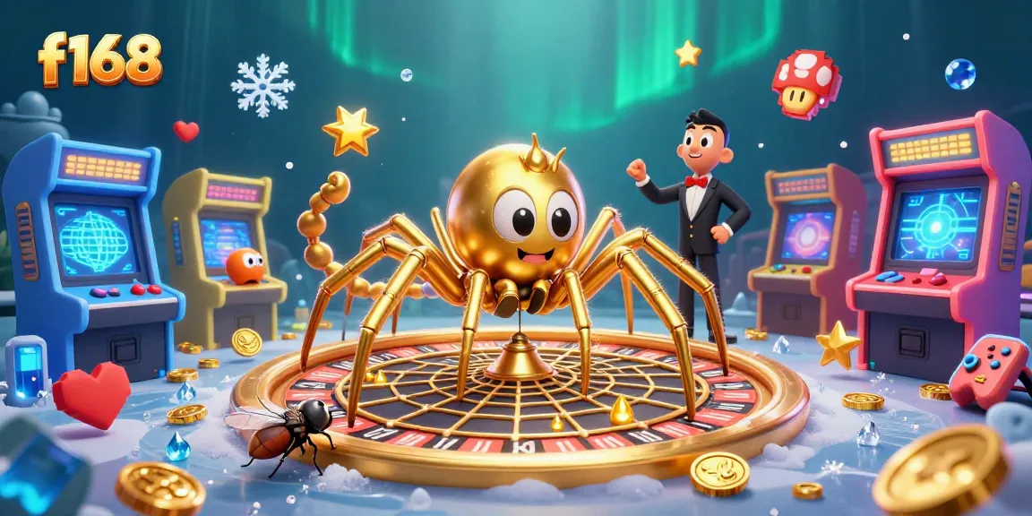 Experience thrilling bets with f168 at a casino-themed 3D illustration filled with action and excitement.