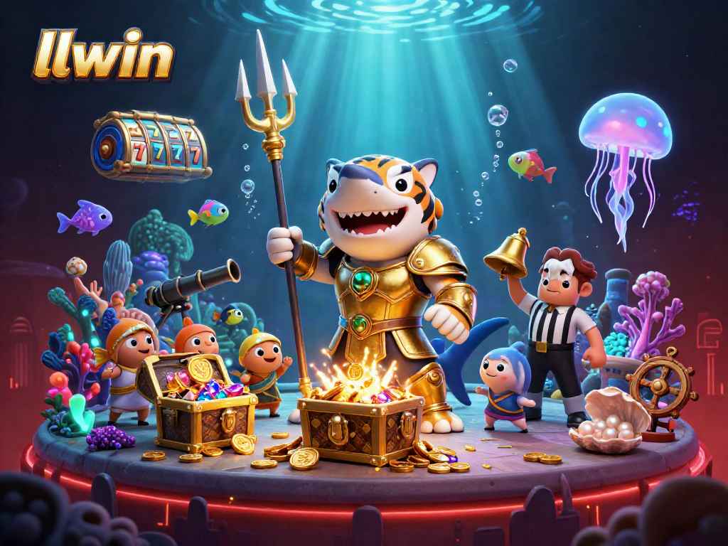 Engage in thrilling gaming adventures with llwin amidst dazzling underwater casino magic.