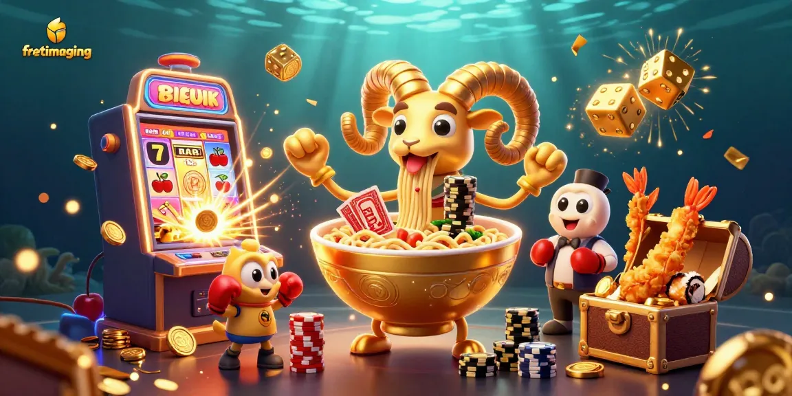 Engage with exciting fretimaging scene featuring vibrant casino elements and characters.