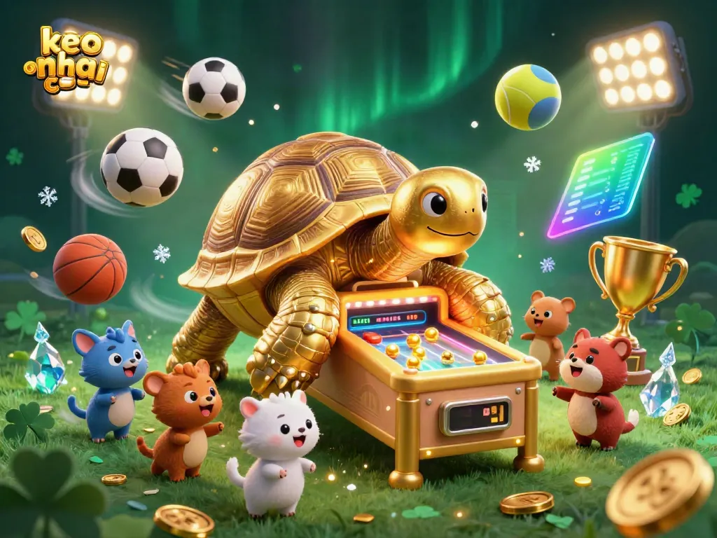 Experience the thrill of betting with keo nha cai in this vibrant, dynamic casino scene.