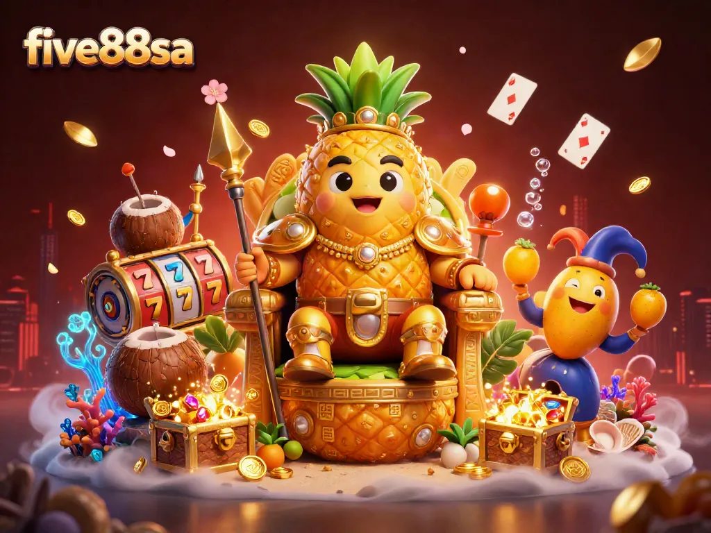 Engage in vibrant gameplay at five88sa with a dynamic casino scene showcasing excitement and rich visuals.