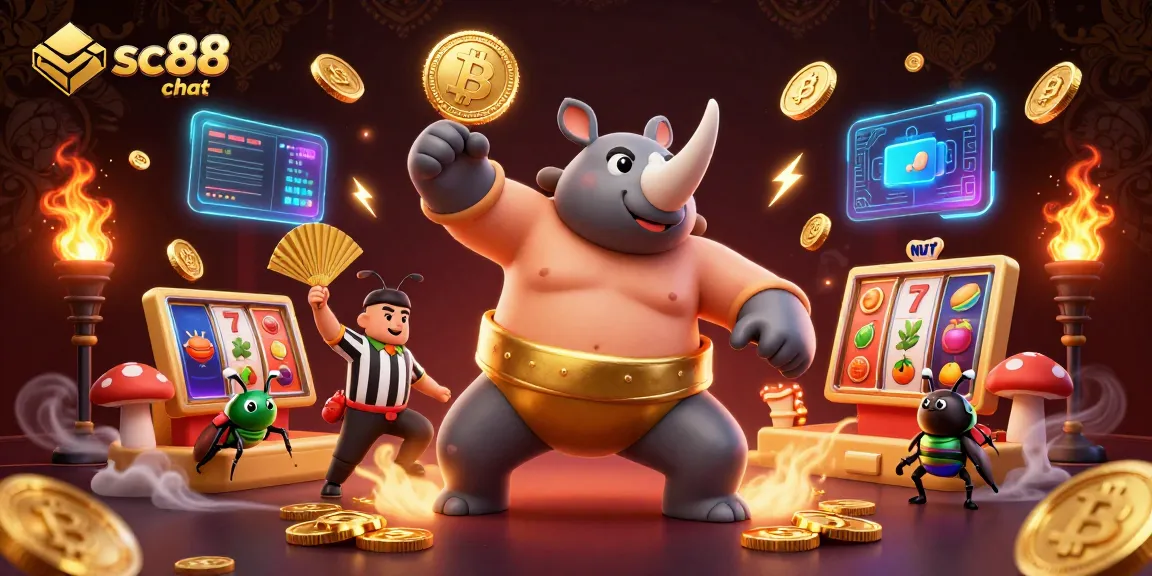 Experience exciting gameplay with sc88 chat featuring dynamic coins and beetle champions.