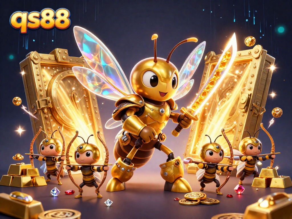 Experience thrilling gameplay at qs88 with vibrant casino elements and dynamic characters.