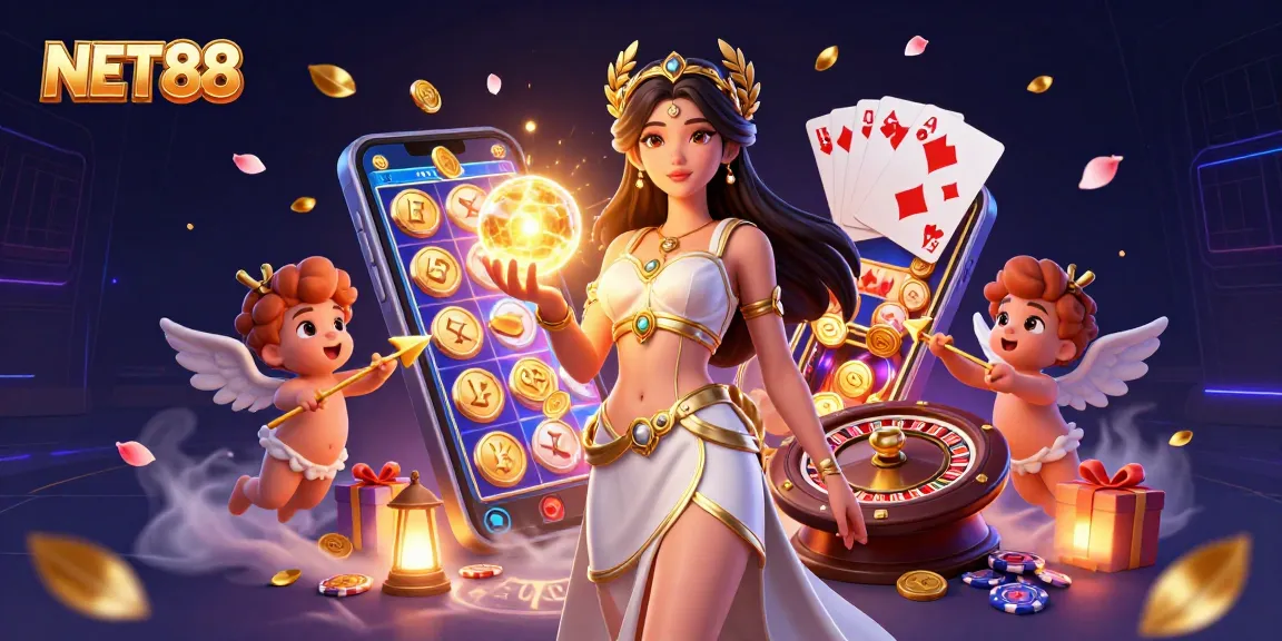 Engage with NET88's vibrant casino gaming experience featuring slot games and bonuses.