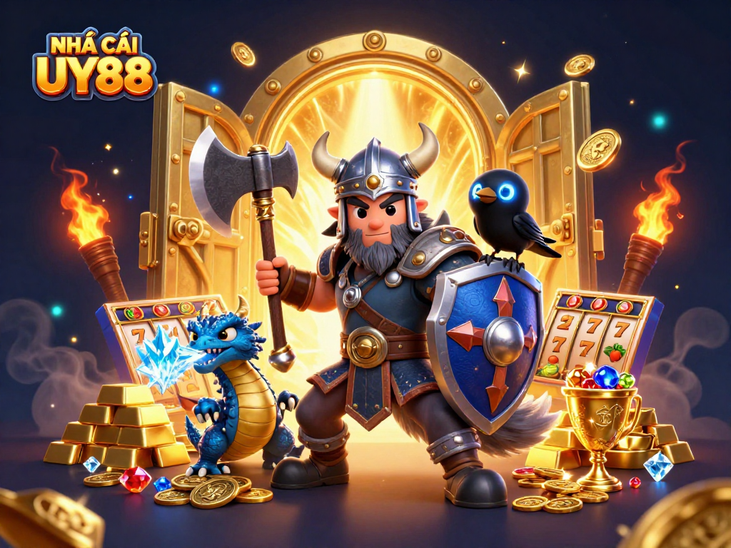 Experience thrilling gameplay at NHÀ CÁI UY88 with exciting slots and colorful treasures!