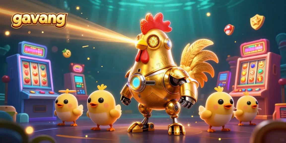 Engage with the thrill of gavang’s gaming experience through vibrant slot reels and golden animations.