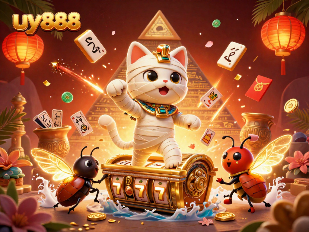 Spin to win with uy888's vibrant gaming adventure featuring dynamic casino elements.