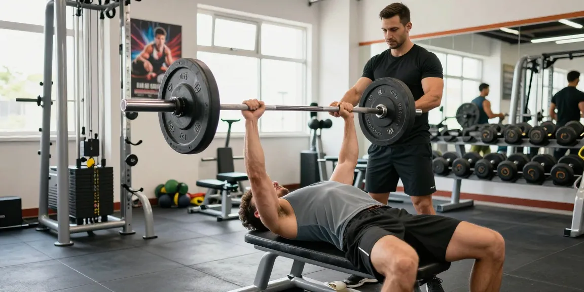 Prime Pharma Steroiden Winkel met atleet die aan het trainen is in een moderne sportschool.