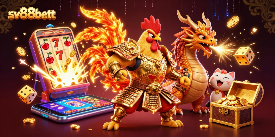 Engage with sv88bett in an exciting casino scene featuring dynamic characters and thrilling gaming elements.