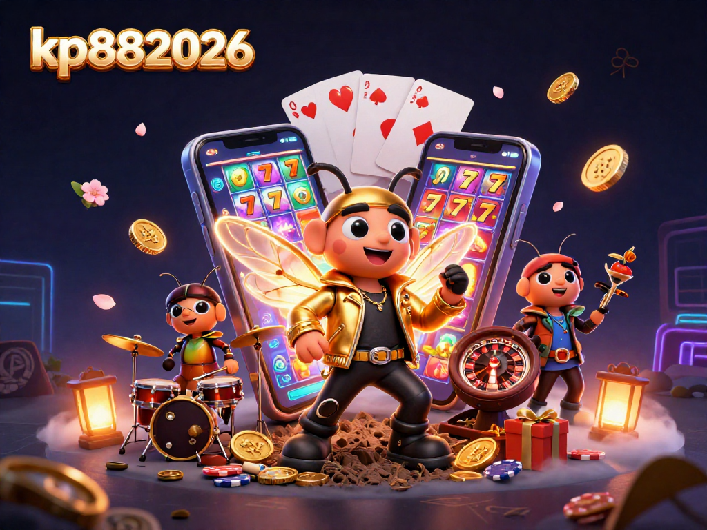 Top-quality gameplay with kp882026 featuring a vibrant rock star scene and dynamic casino elements.
