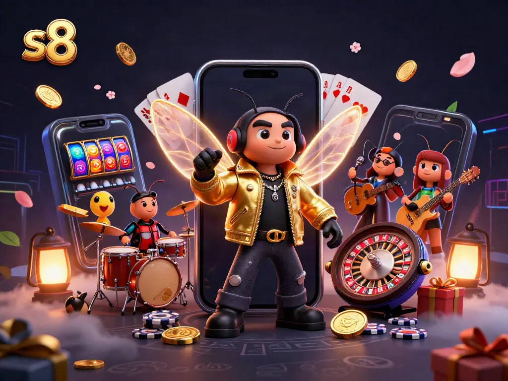 Engage in exciting slots gameplay with s8, featuring vibrant designs and a buzzing atmosphere.