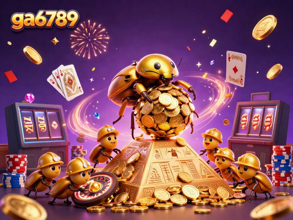 Experience thrilling gaming with ga6789’s golden coin adventures and vibrant casino elements.